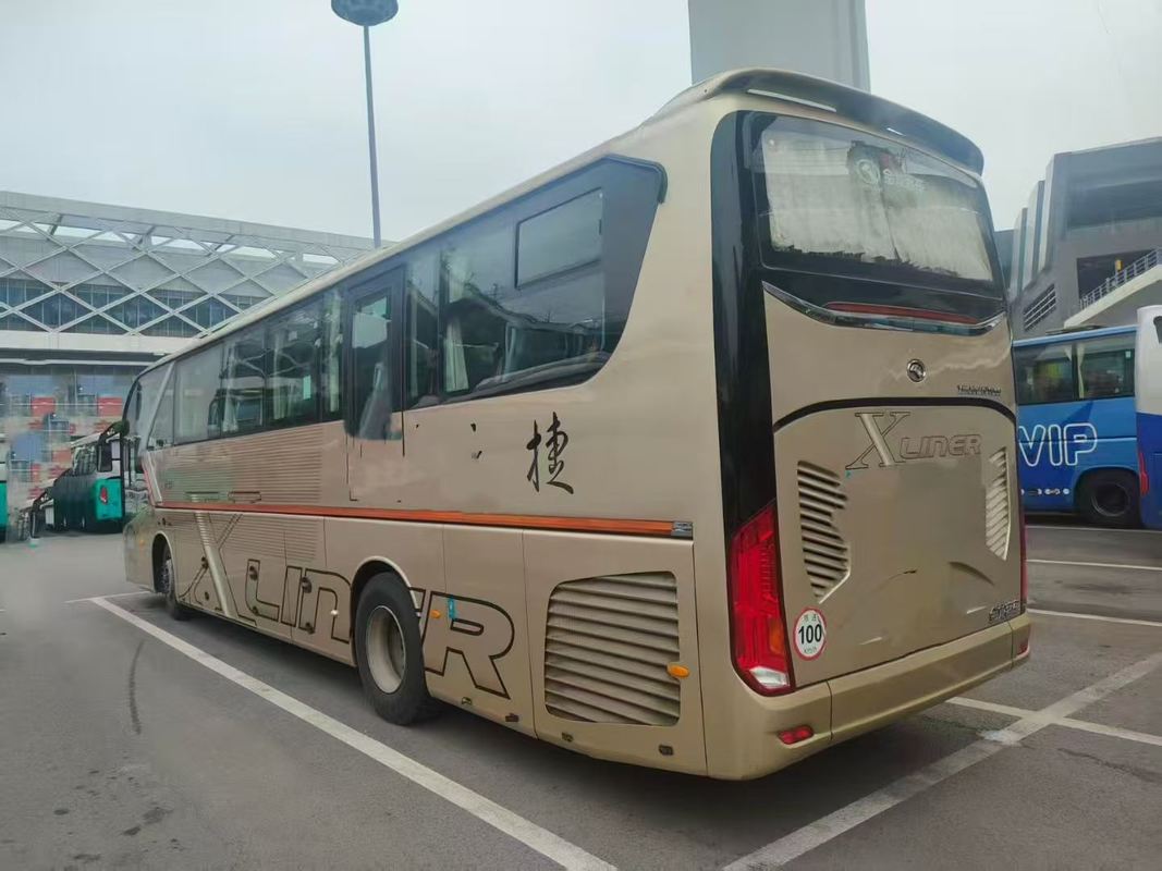 Coach Bus Second Hand King Long XMQ6127 Weichai 375hp  Leaf Spring 50 Seats  Luxury Transport With Air Condition