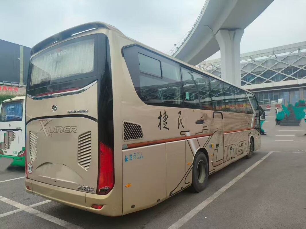 Used 50 Seater Diesel Kinglong Coach Bus Ghana Congo Weichai Engine Tour Interurban Intercity Buses Rhd/Lhd