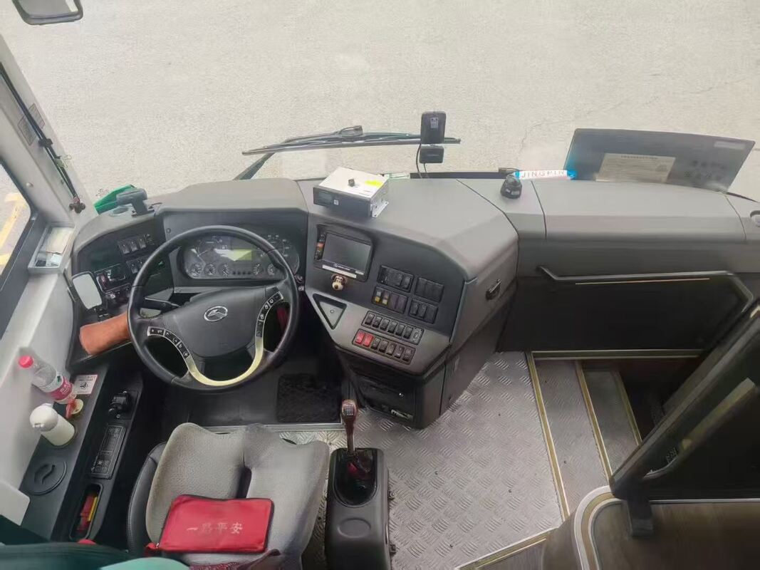 Used 50 Seater Diesel Kinglong Coach Bus Ghana Congo Weichai Engine Tour Interurban Intercity Buses Rhd/Lhd