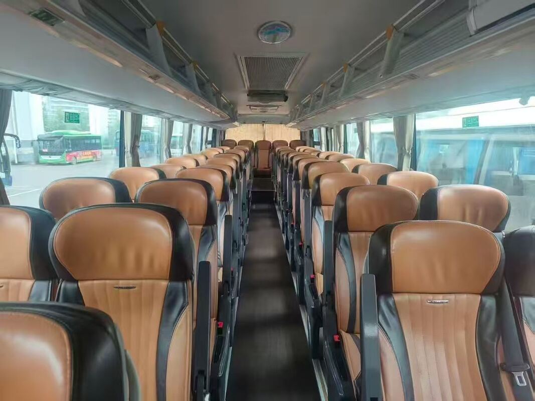 Used 50 Seater Diesel Kinglong Coach Bus Ghana Congo Weichai Engine Tour Interurban Intercity Buses Rhd/Lhd