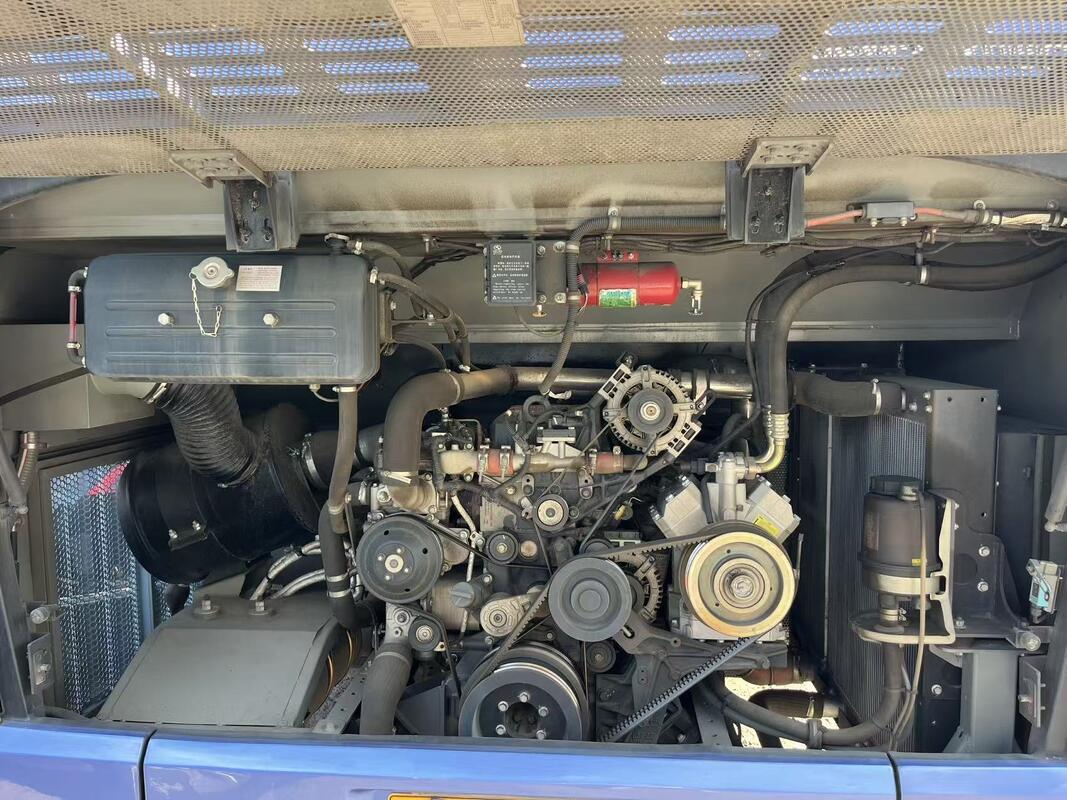 Gebraucht Diesel Kinglong Bus 50 Sitz Luxus Leafspring Weichai Motor School Tour Intercity Pendler Bus