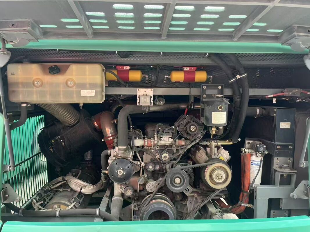 Zweithander Diesel Kinglong Bus 50 Sitzplätze Luxus Leafspring Weichai Motor School Tour Intercity Pendlerbus