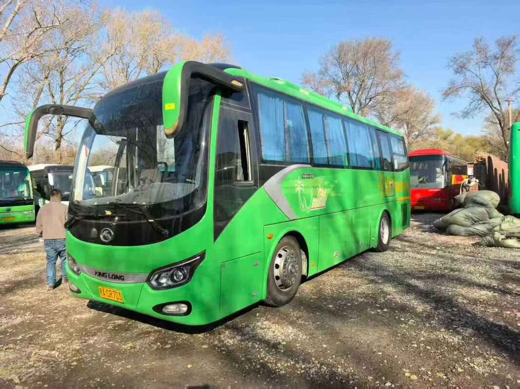 Gebraucht Kinglong Bus 39 Sitz Luxus Leafspring Aufhängung Yuchai Motor School Tour Intercity Coach