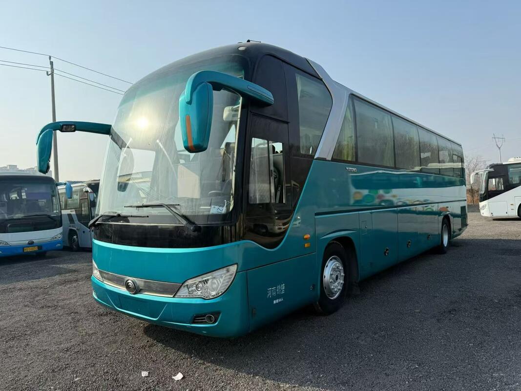 Gebrauchter Reisebus Yutong Zk6122 Weichai 375PS Blattfeder 50 Sitzplätze Luxus Transport mit Klimaanlage