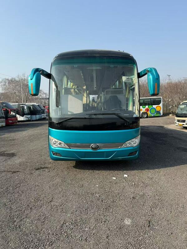 Gebrauchter Reisebus Yutong Zk6122 Weichai 375PS Blattfeder 50 Sitzplätze Luxus Transport mit Klimaanlage