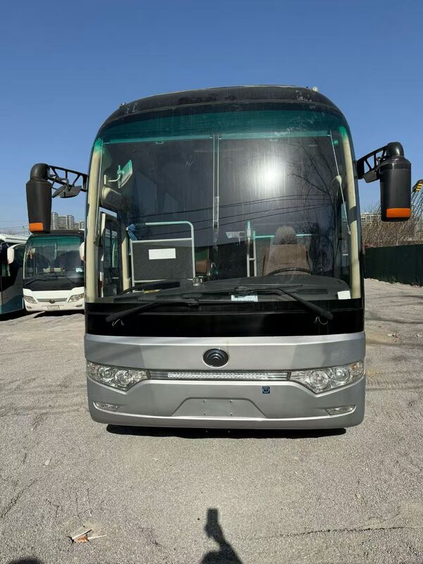 Used Coach Bus Yutong Zk6122 Yuchai 330hp  Leaf Spring 51 Seats  Lux Transport With Air Condition