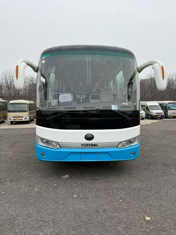 Used Coach Buses Yutong Zk6125 Yuchai 330hp  Leaf Spring 65 Seats  Lux Transport With Air Condition For Shuttle or Long Distance