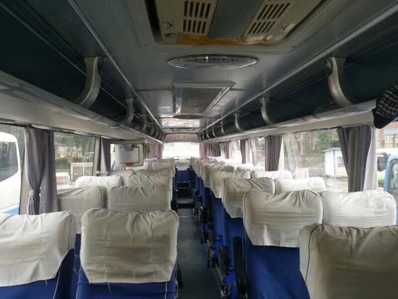 YUTONG-Band benutzte den Trainer-Bus, der mit A/C/Diesel-Maschine Weichai 336hp 2013-jährig ist