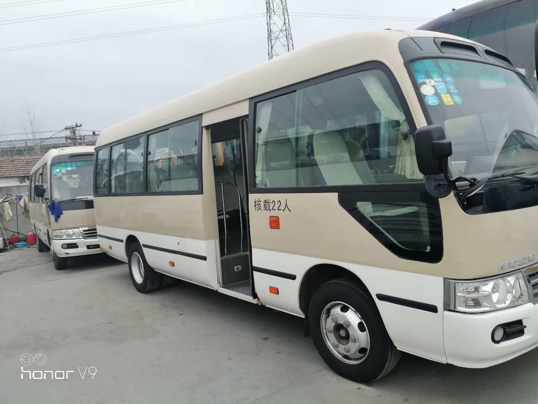 23-29 Sitz-an zweiter Stelle Hand-Toyota-Küstenmotorschiff-Bus-benutzte 2014-2018-jähriges Toyota-Küstenmotorschiff Japan