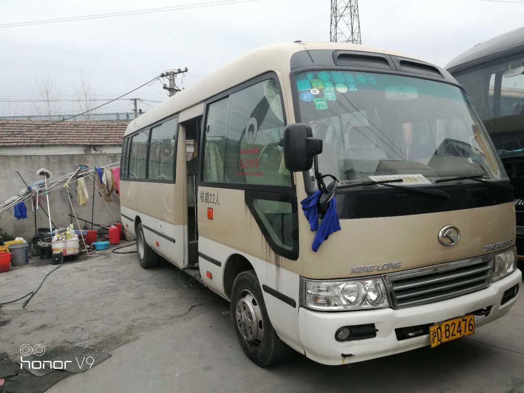 23-29 Sitz-an zweiter Stelle Hand-Toyota-Küstenmotorschiff-Bus-benutzte 2014-2018-jähriges Toyota-Küstenmotorschiff Japan