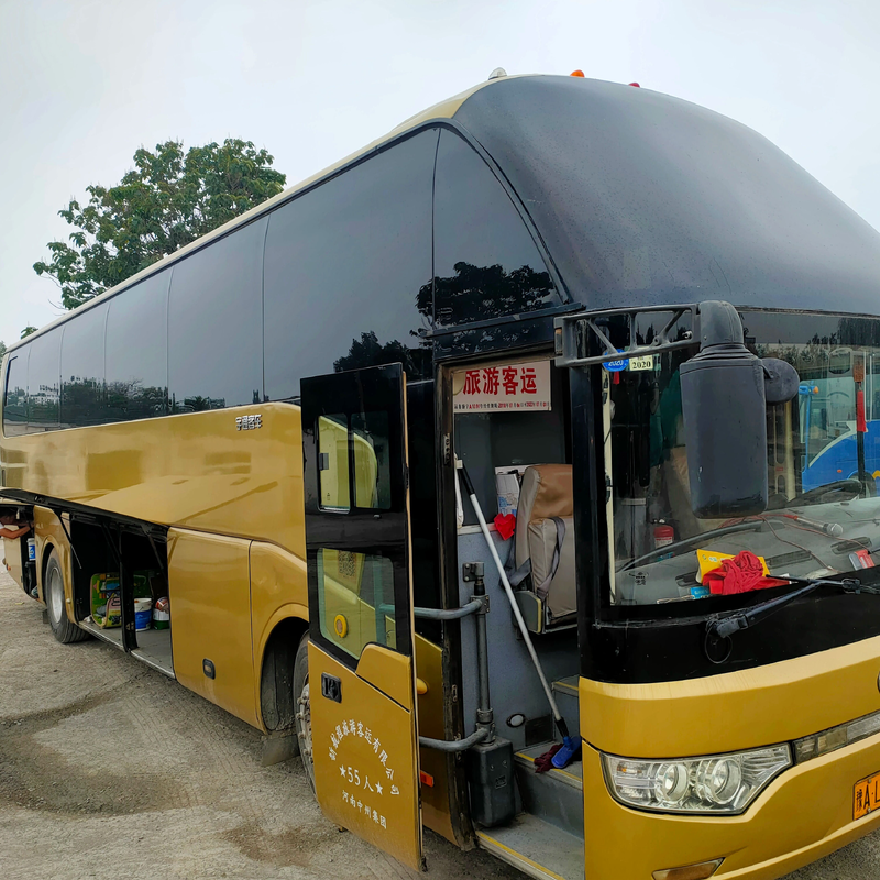 Gebrauchter Stadtbus ZK6112D mit 45 Sitzplätzen und Dieselmotor für den öffentlichen Nahverkehr in Afrika