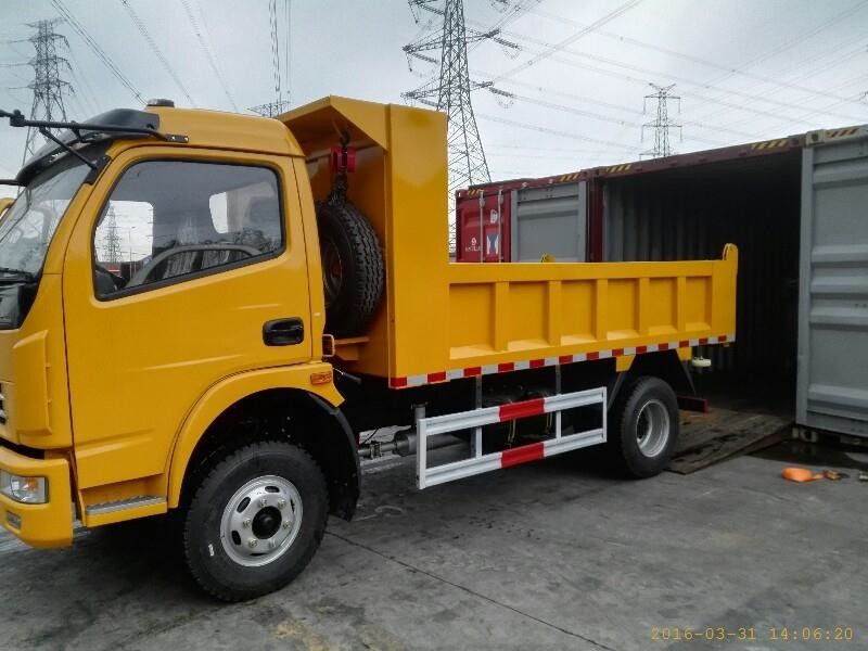 Des Antriebs-4×2 Modus benutzter Emissionsgrenzwert Kippwagen Dongfeng-Marken-des Euro-3
