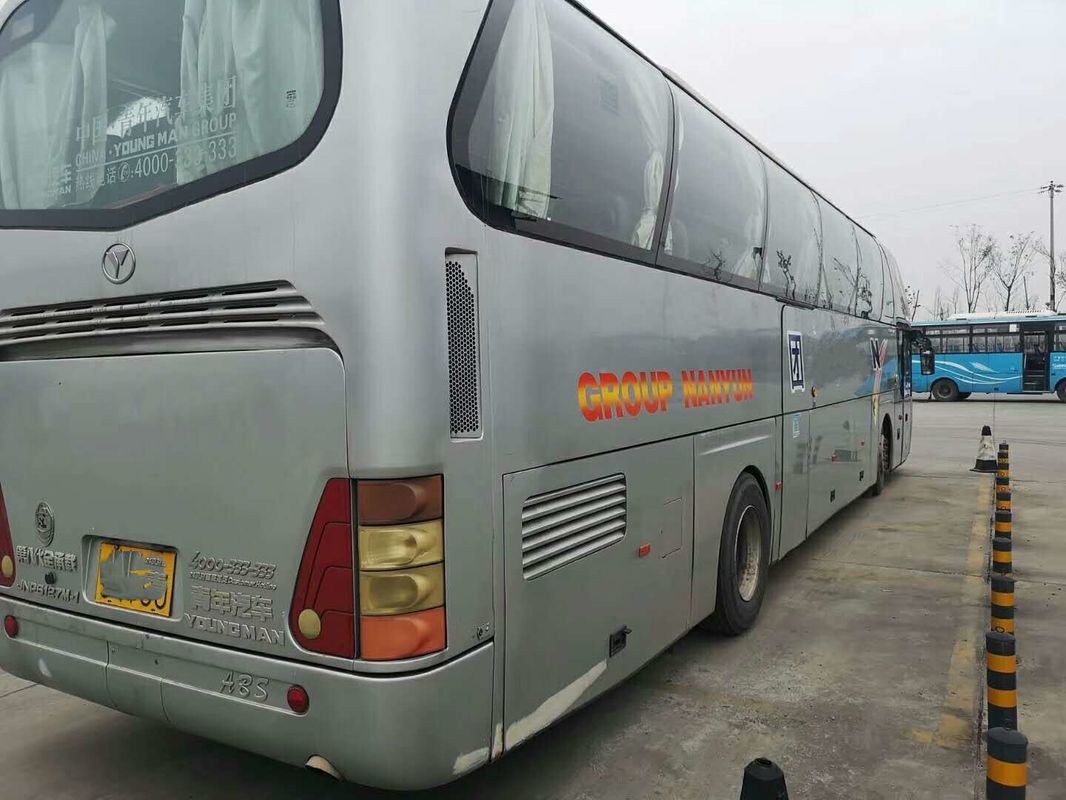 2013-jährige 50-Sitze- benutzte Trainer-Bus Youngman-Marken-Doppelt-Selbsttür mit großem Airbag