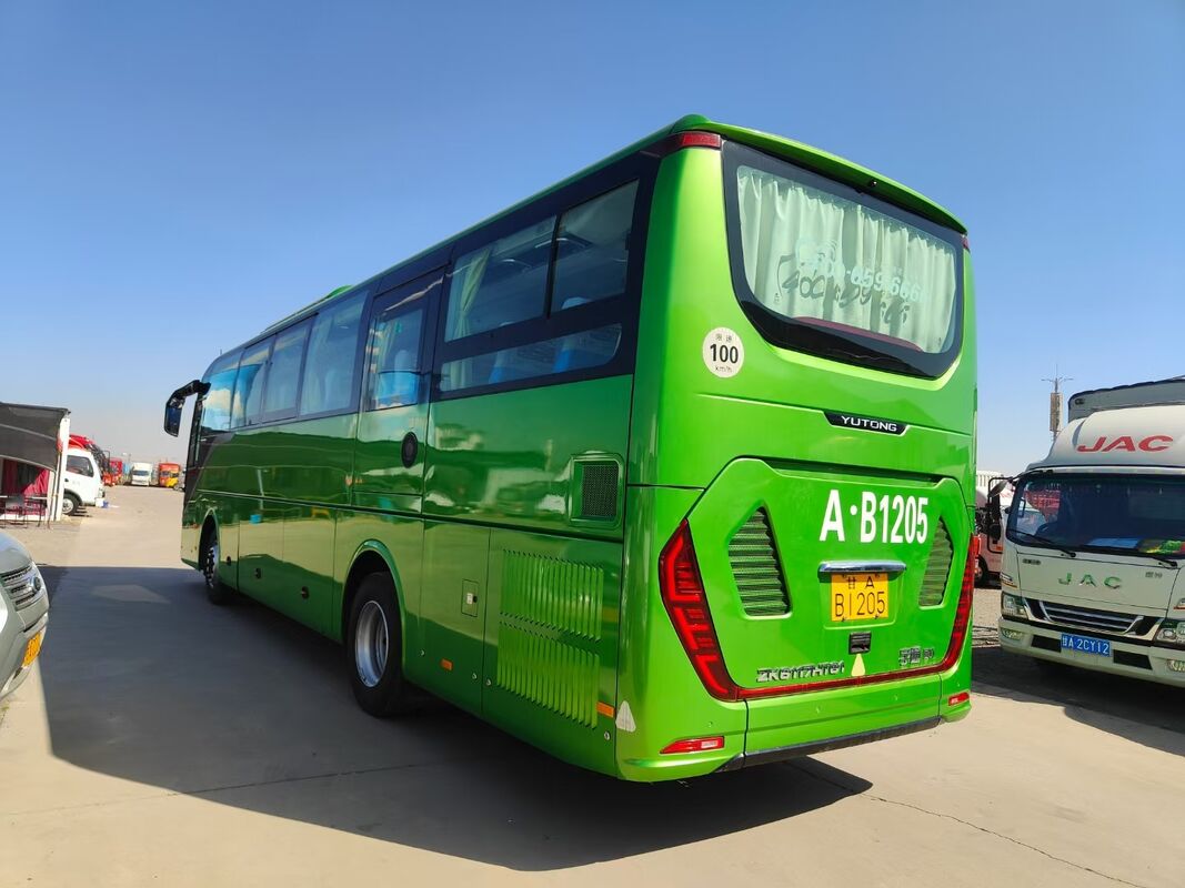 Gebrauchter Yutong ZK6117 Bus Weichai Dieselmotor Doppeltür 50 Sitzplätze Luxus-Reisebus Linkslenker zu verkaufen