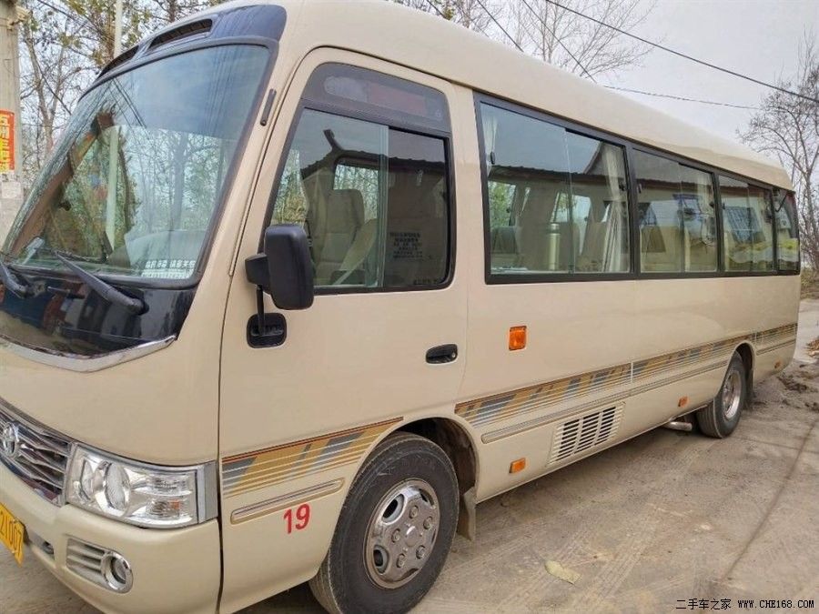 1HZ 6 Zylinder Diesel-Toyato benutzte Stadt-Bus mit 19-29 Sitzern Mini Buses