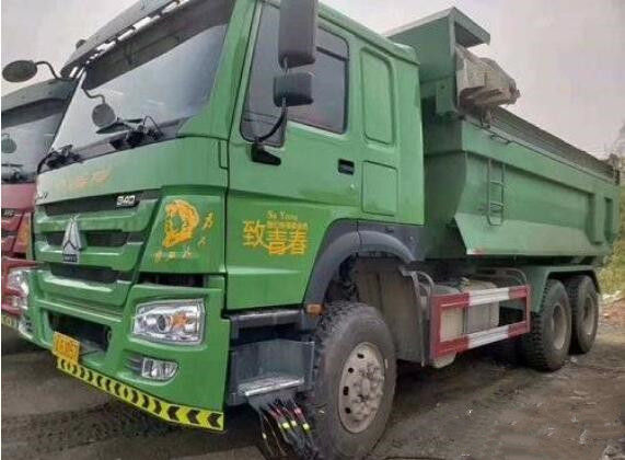 Motor 340HP des Euro-IV benutzte Kipplaster mit Antrieb 6x4 für Verkauf