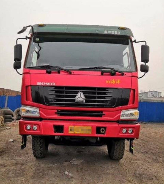 HOWO-Marke 20-30T benutzte Diesel-LKWs/zweite die 2012-jährigen Handkippwagen 375hp