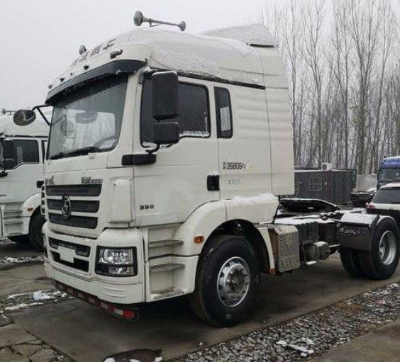 Weiße Shacman-Marke verwendete manuelles Diesel2017-jähriges des Euros V der Sattelzug-350hp