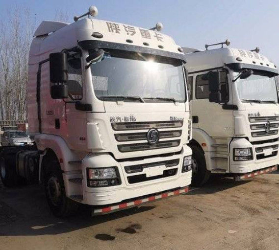 Weiße Shacman-Marke verwendete manuelles Diesel2017-jähriges des Euros V der Sattelzug-350hp