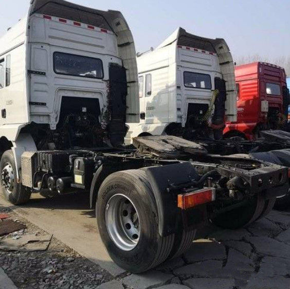 Weiße Shacman-Marke verwendete manuelles Diesel2017-jähriges des Euros V der Sattelzug-350hp