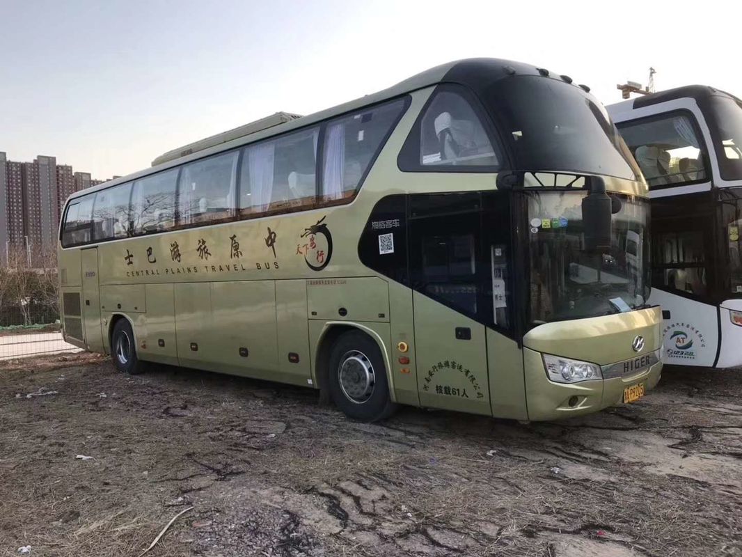 Luxus-Yutong zwei Türen benutzte Reisebus-Diesel 25-71 2015-jährige Sitze