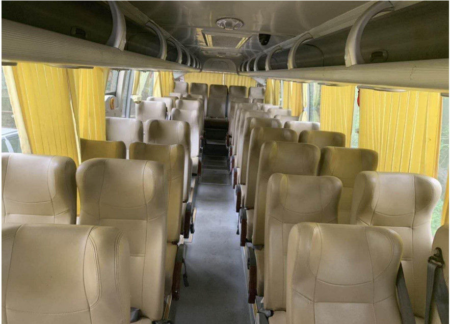 15000KG dunkelblaues verwendetes Yutong transportiert 45-Sitze- 2014-jährigen Diesel LHD mit A/C