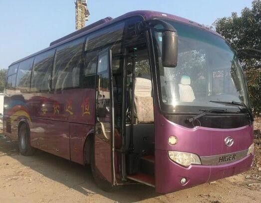 Diesel-Wechselstrom verwendete höher Länge 8400kg der Trainer-Bus-2011-jährige 39 Sitz8.5m