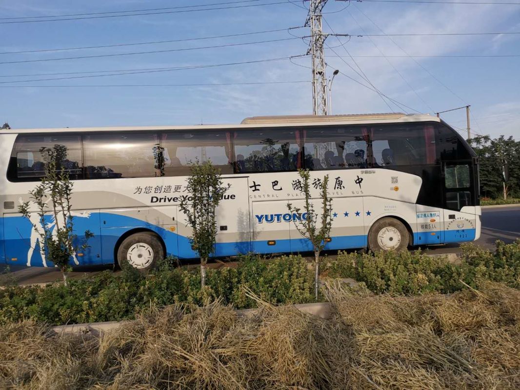 Küstenmotorschiff-Bus-Dieselmotor der Sitz6122hq9a 51 Yutong benutzter Hand-Antrieb mit A/C gelassen