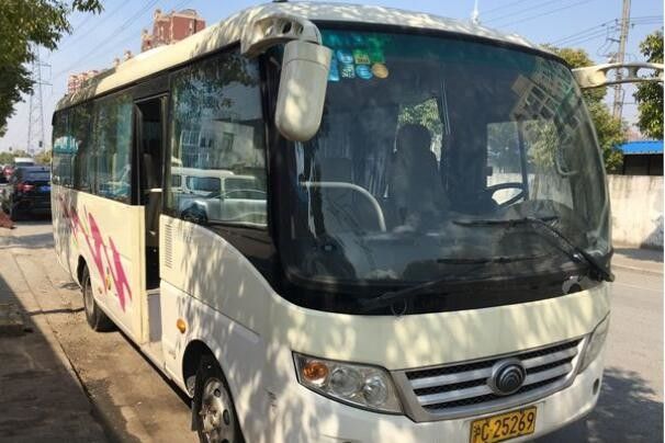 Dieselmotor Yutong des Euro-III Minibus-2011-jährige 23 Sitze benutzten Automatikgetriebe