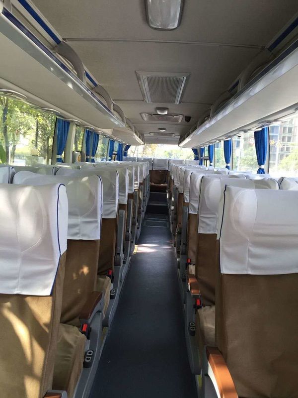 Weiße Länge der Farbe-11m benutzte 2016-jährige Sitz-Yuchai-Maschine des Yutong-Trainer-Bus-51