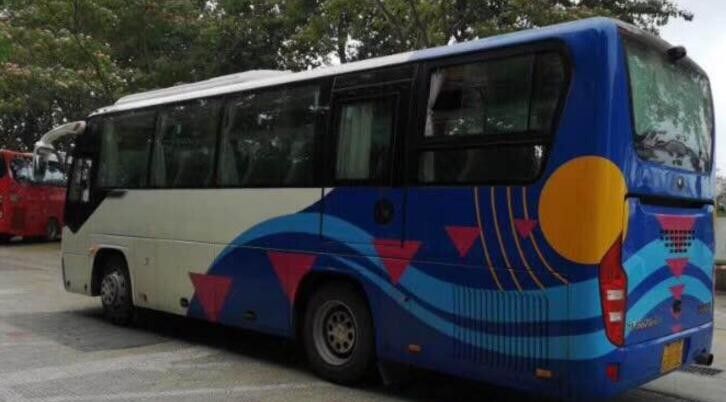 39 Sitze 260HP verwendeten Höchstgeschwindigkeit 2010-jährige 8995 x 2480 x 3330mm Yutong-Bus-100km/H
