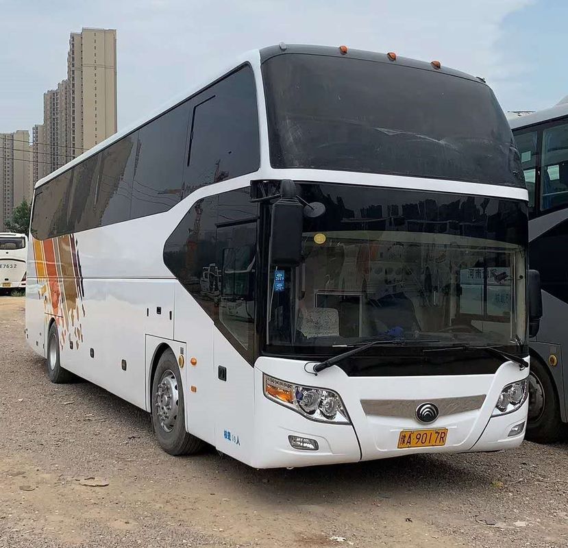 Der 59 Sitzdiesel verwendete Yutong-Bus-Höchstgeschwindigkeit 100km/H weißes 2014-jähriges ZK6127