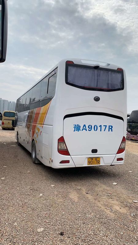Der 59 Sitzdiesel verwendete Yutong-Bus-Höchstgeschwindigkeit 100km/H weißes 2014-jähriges ZK6127