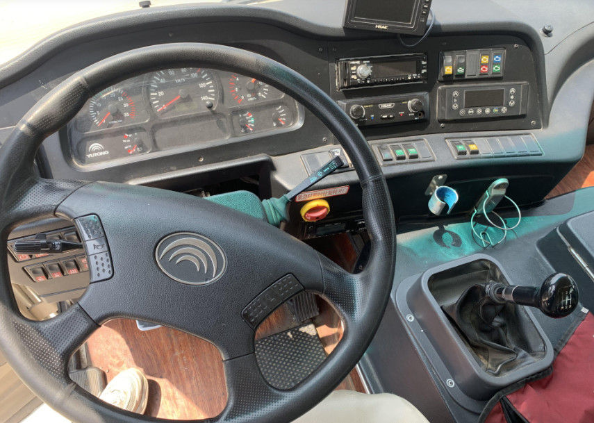 2015-jährige 22 Sitze benutzten Yutong-Bus-Cummins-Frontmotor 6729 vorbildlichen Yutong-Bus