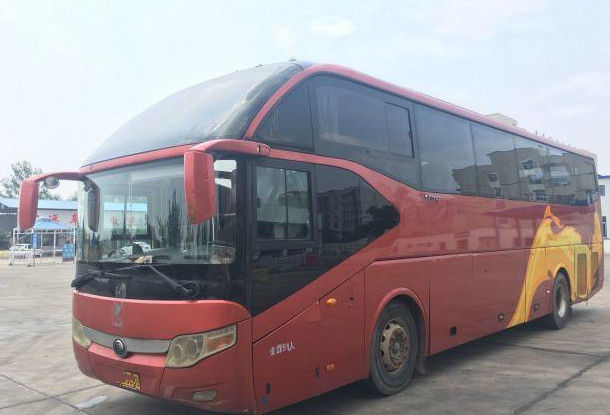 Verwendete Yutong zweite vorbildliche 100km/H Höchstgeschwindigkeit der Handtouristenbus-2011-jährige 51 Sitz6117