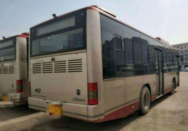 70 Sitze LHD verwendetes Yutong transportiert CNG städtische Kilometertouristischen Trainer Bus des Stadt-Bus-19000KM