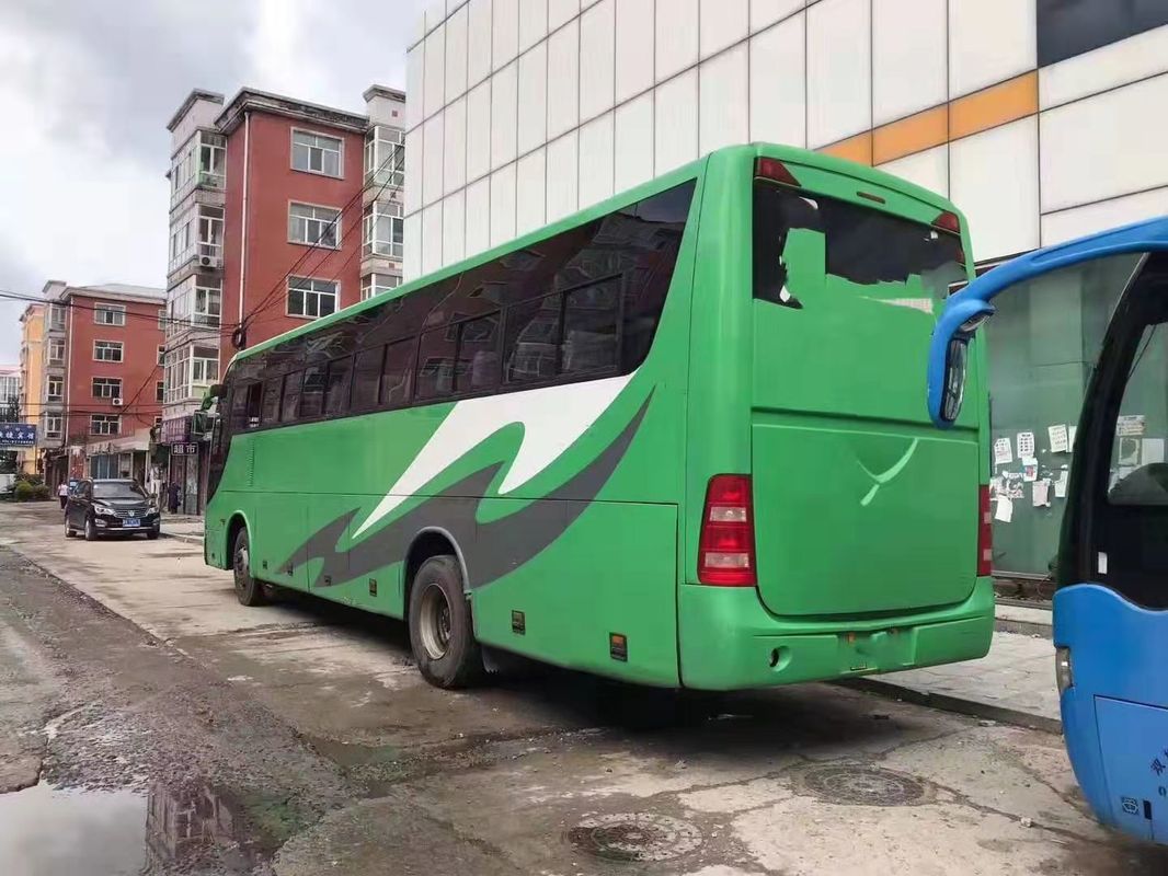 Frontmotor-Grün benutzte Sitze des Reisebus-51 zwei Türen LHD/RHD-Stützdiesel2010-jähriges
