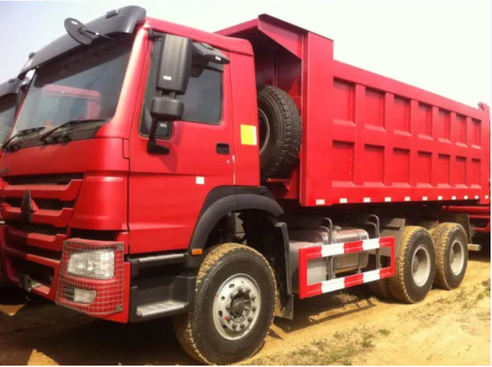 Zweite Handbau bearbeitet der Rad-6*4 10 Tragfähigkeit Dump-des Kippwagen-30T maschinell