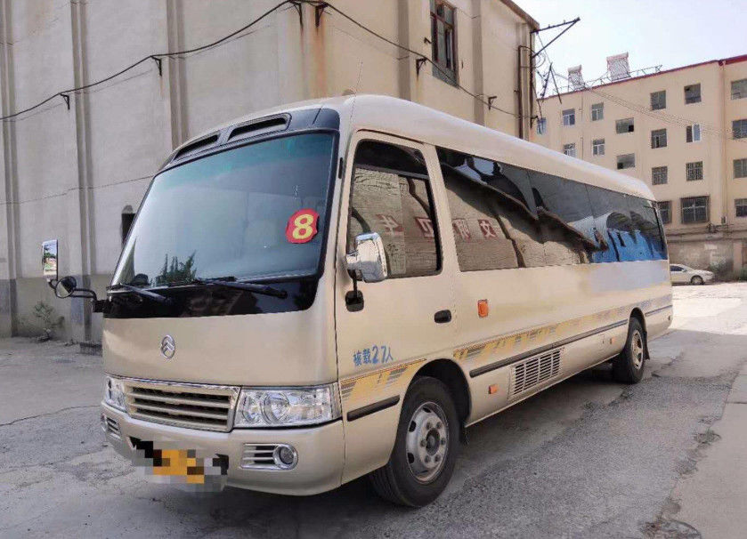 2016-jähriger benutzter Küstenmotorschiff-Bus Cummins Engine 27 Sitze mit Druckluftbremsanlage und sinkendem Stamm
