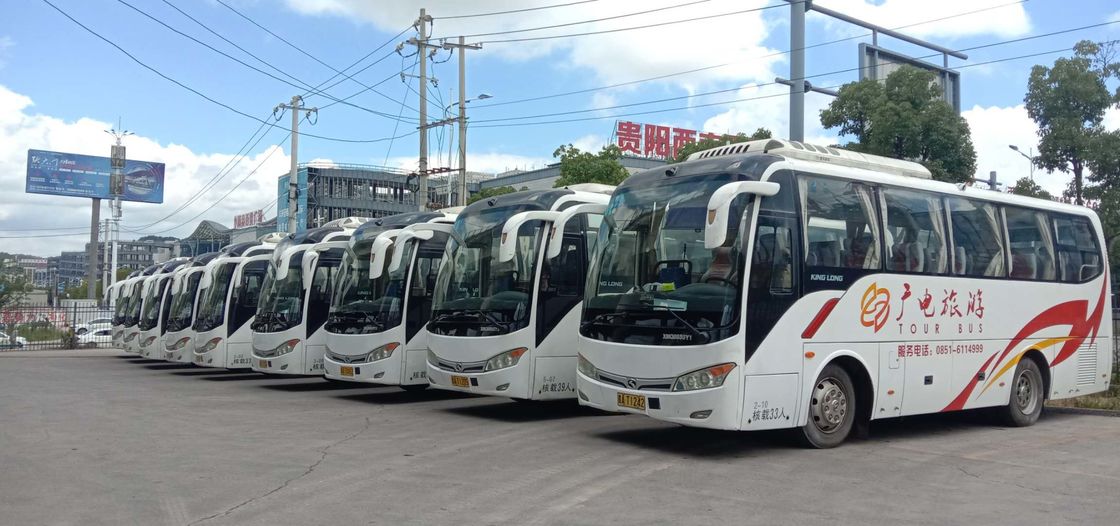 2015-jähriges Diesel-168kw Kinglong XMQ6898 verwendete Trainer Bus 39/45 Sitzluxussitze