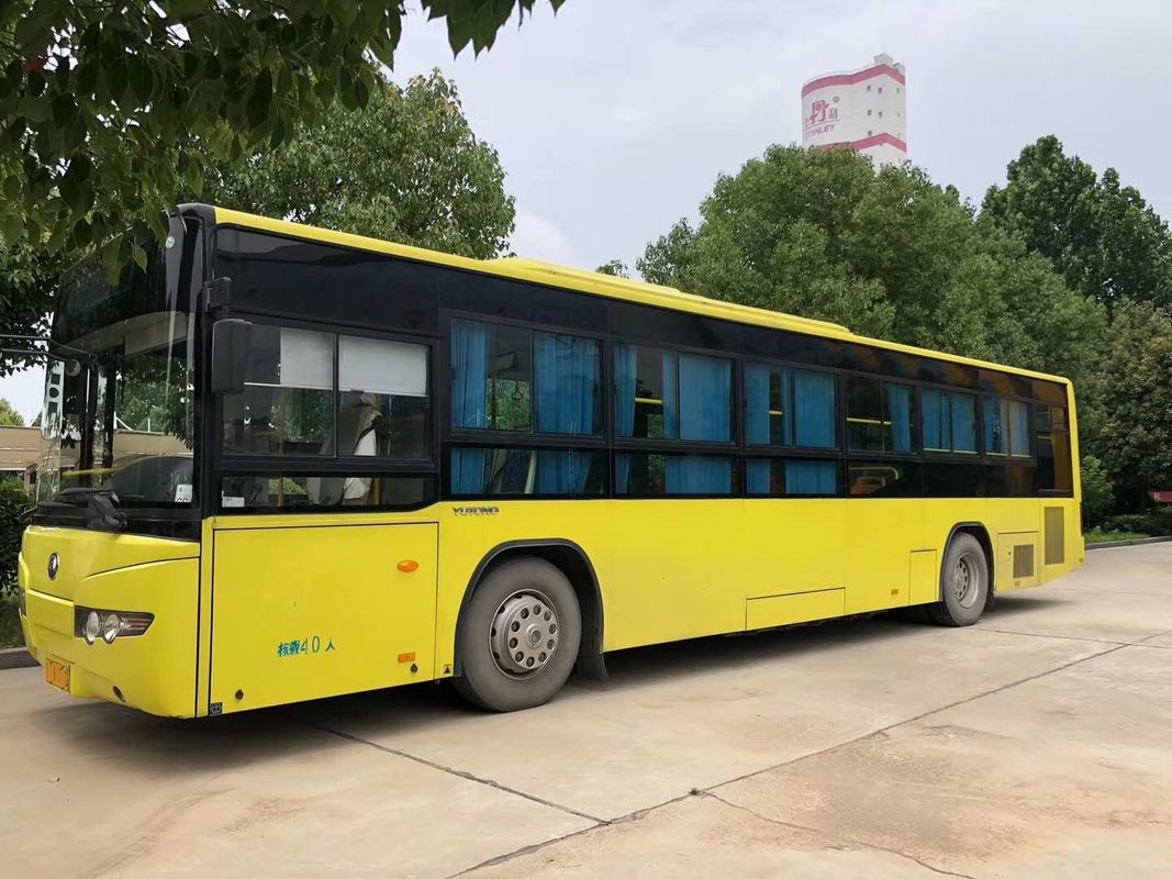 Doppeltüren-2014-jähriger benutzter Zug-Bus Passenger Buss der Sitzzk6129 40 gute Zustands-Euro III