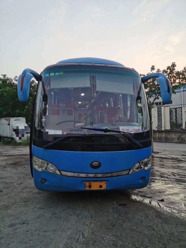 Sitzan zweiter stelle Hand 4250mm Achsabstand-162kw 39 transportiert verwendeten Trainer Bus Yutong Buses für Verkäufe