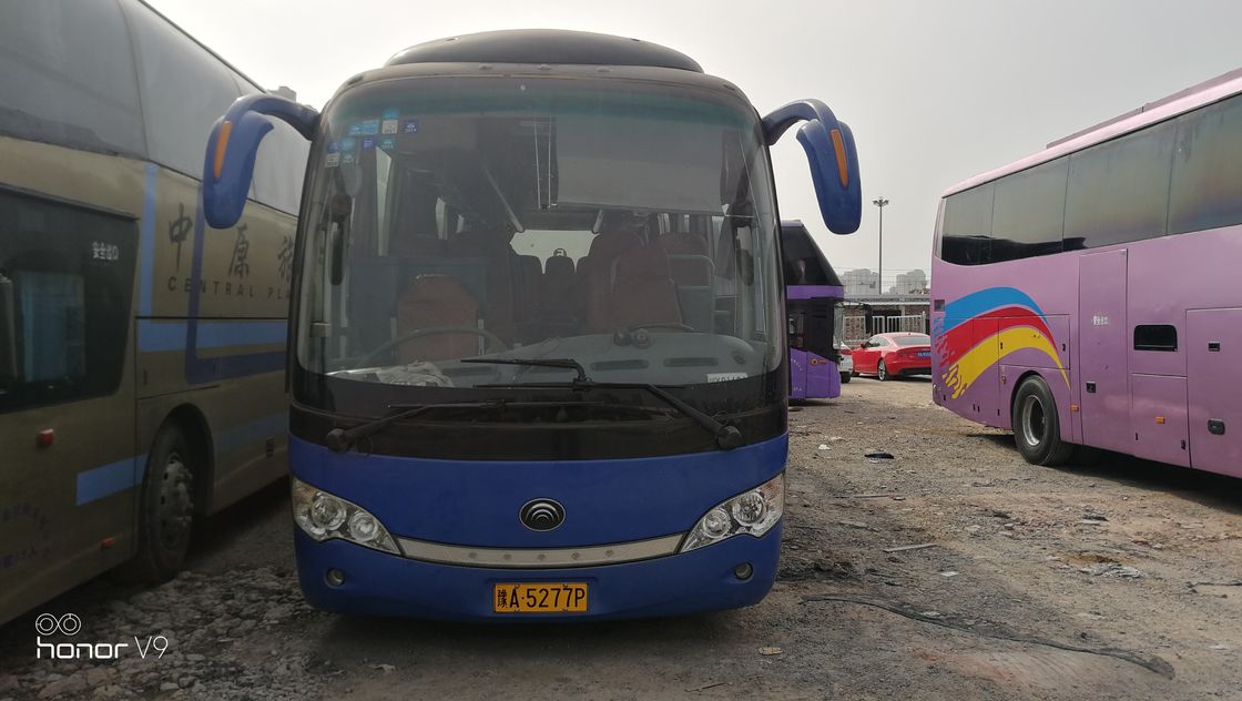 Yutong-Marke ZK6938 39 setzt Emissionsgrenzwert Dieselmotor-benutzten Zug-Bus With Euros III mit Wechselstrom