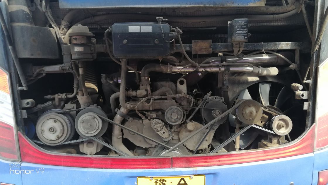 Yutong-Marke ZK6938 39 setzt Emissionsgrenzwert Dieselmotor-benutzten Zug-Bus With Euros III mit Wechselstrom