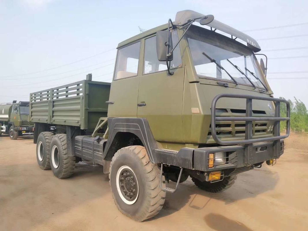 Spezielle gewerbliche Nutzung Off Road benutzte Armee-Fracht-LKW Shacman 2190 280HP 6x6 geüberholt