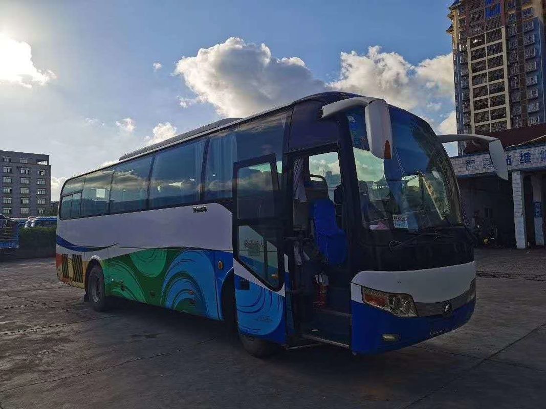 100km/H 180kw 45 setzt Zk6107 2. Hand Yutong transportiert verwendete Yutong-Bus gute Zustand mit Wechselstrom
