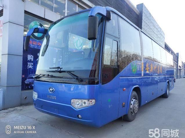 Höherer Zug-Bus Double Doors-Stahl Chiassis der Sitzklq6129 53 Heckmotor benutzter