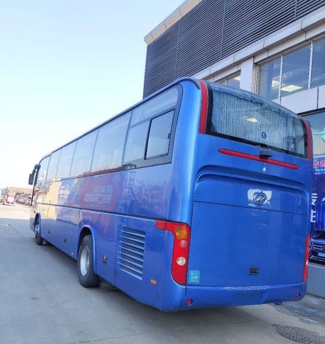 Höherer Zug-Bus Double Doors-Stahl Chiassis der Sitzklq6129 53 Heckmotor benutzter