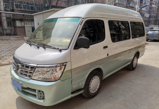 Das 2013-jährige 6 Sitzbenzin JINBEI Hiace 2,0 verwendete Mini Bus No Accident