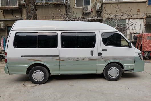 Das 2013-jährige 6 Sitzbenzin JINBEI Hiace 2,0 verwendete Mini Bus No Accident